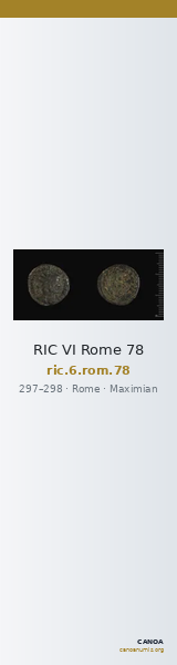 RIC VI Rome 78 — CANOA