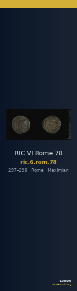 RIC VI Rome 78 — CANOA