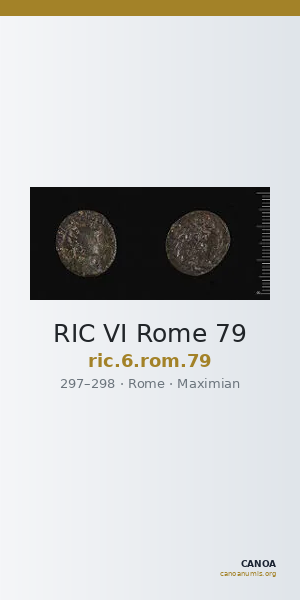 RIC VI Rome 79 — CANOA