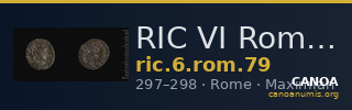 RIC VI Rome 79 — CANOA