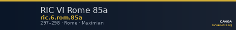 RIC VI Rome 85a — CANOA