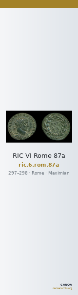RIC VI Rome 87a — CANOA