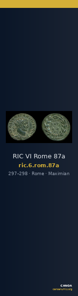 RIC VI Rome 87a — CANOA