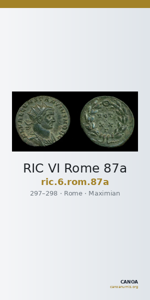 RIC VI Rome 87a — CANOA