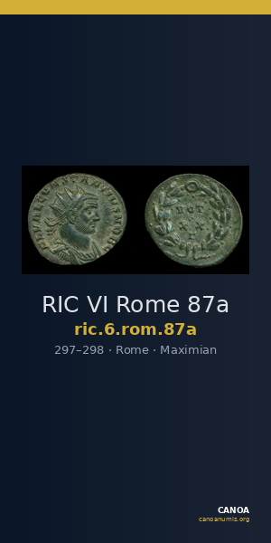 RIC VI Rome 87a — CANOA