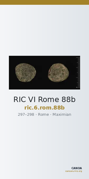 RIC VI Rome 88b — CANOA