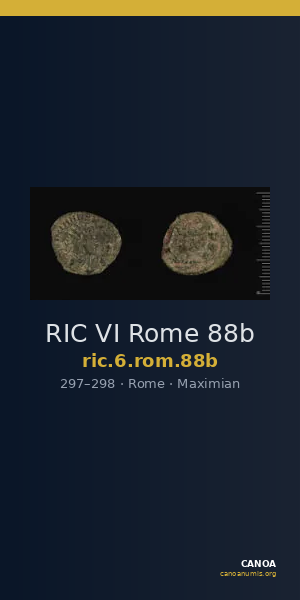 RIC VI Rome 88b — CANOA