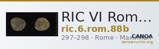 RIC VI Rome 88b — CANOA