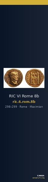 RIC VI Rome 8b — CANOA