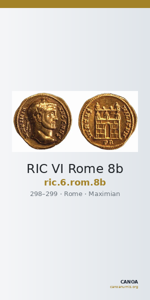 RIC VI Rome 8b — CANOA