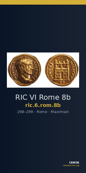 RIC VI Rome 8b — CANOA