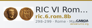 RIC VI Rome 8b — CANOA