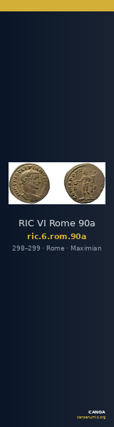 RIC VI Rome 90a — CANOA