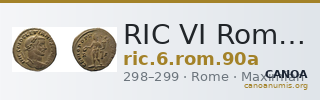 RIC VI Rome 90a — CANOA