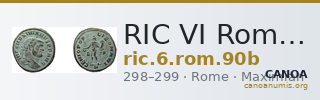 RIC VI Rome 90b — CANOA