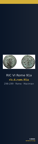 RIC VI Rome 91a — CANOA