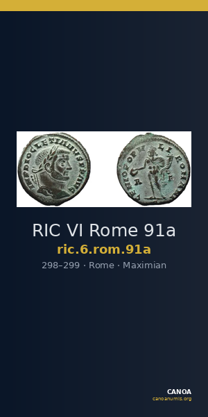 RIC VI Rome 91a — CANOA