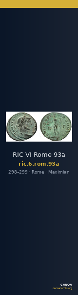 RIC VI Rome 93a — CANOA