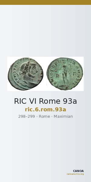 RIC VI Rome 93a — CANOA