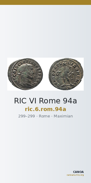 RIC VI Rome 94a — CANOA