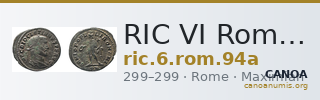 RIC VI Rome 94a — CANOA