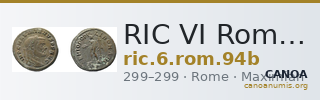 RIC VI Rome 94b — CANOA