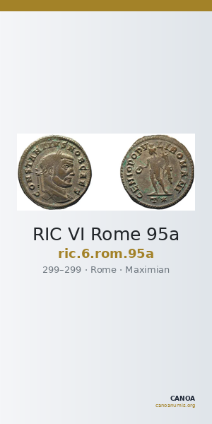 RIC VI Rome 95a — CANOA