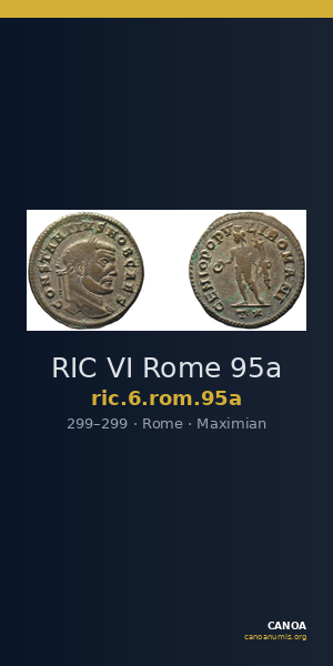 RIC VI Rome 95a — CANOA