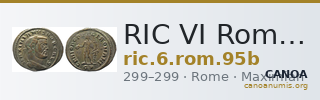 RIC VI Rome 95b — CANOA