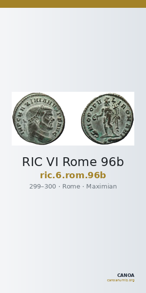 RIC VI Rome 96b — CANOA