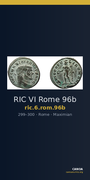 RIC VI Rome 96b — CANOA