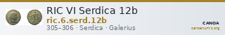 RIC VI Serdica 12b — CANOA
