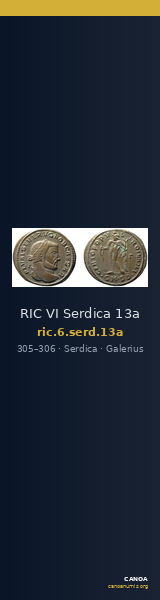 RIC VI Serdica 13a — CANOA
