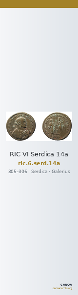 RIC VI Serdica 14a — CANOA