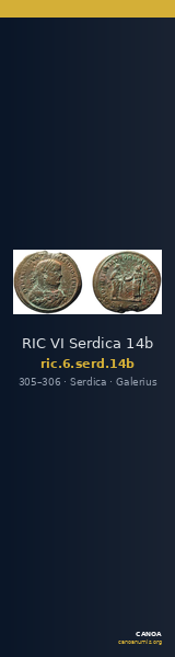 RIC VI Serdica 14b — CANOA
