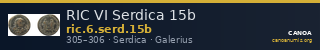 RIC VI Serdica 15b — CANOA