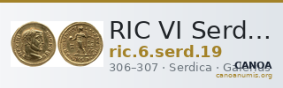 RIC VI Serdica 19 — CANOA
