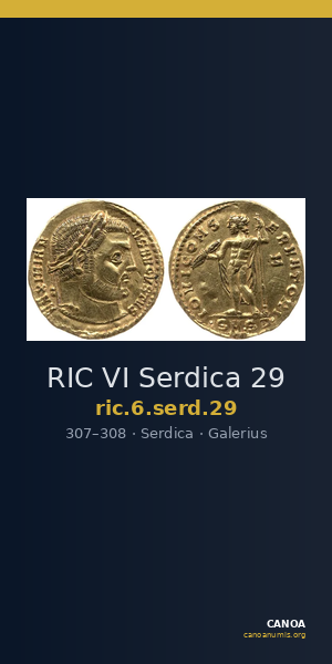 RIC VI Serdica 29 — CANOA