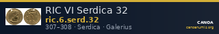 RIC VI Serdica 32 — CANOA
