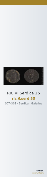 RIC VI Serdica 35 — CANOA