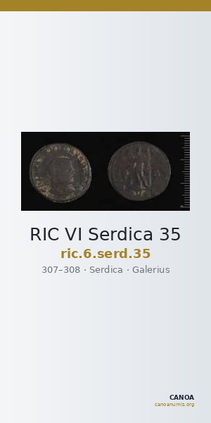 RIC VI Serdica 35 — CANOA