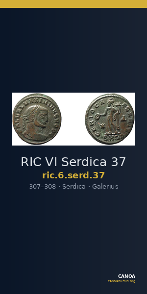 RIC VI Serdica 37 — CANOA