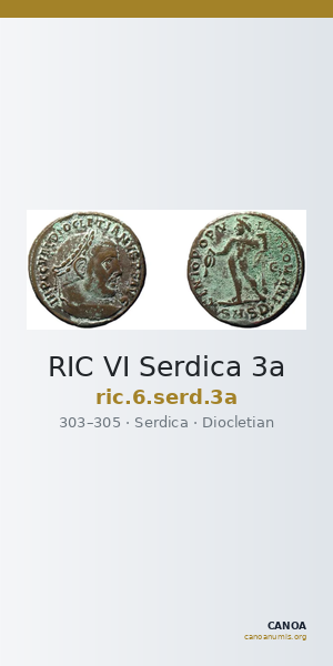 RIC VI Serdica 3a — CANOA