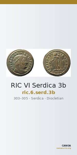 RIC VI Serdica 3b — CANOA