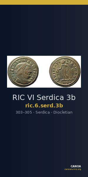 RIC VI Serdica 3b — CANOA