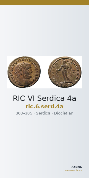 RIC VI Serdica 4a — CANOA