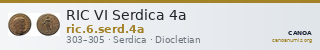RIC VI Serdica 4a — CANOA