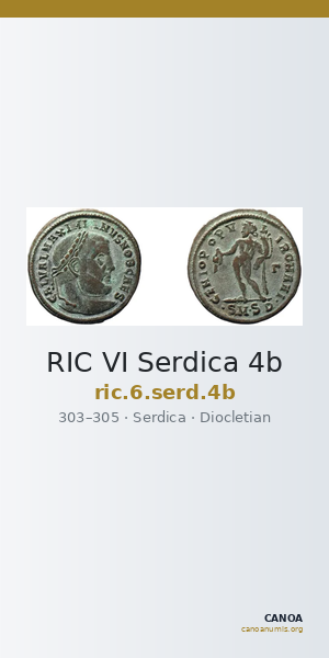 RIC VI Serdica 4b — CANOA