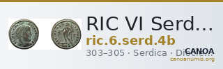 RIC VI Serdica 4b — CANOA