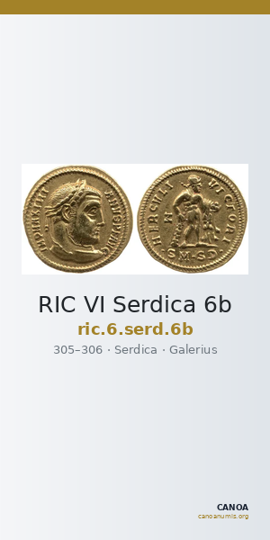 RIC VI Serdica 6b — CANOA